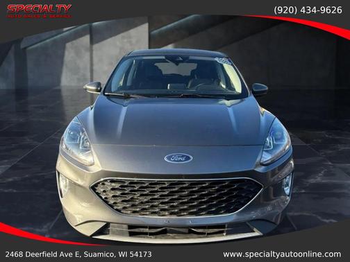Gray Metallic 2022 Ford Escape SEL
