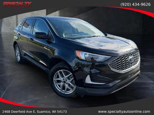 Black Metallic 2023 Ford Edge SEL