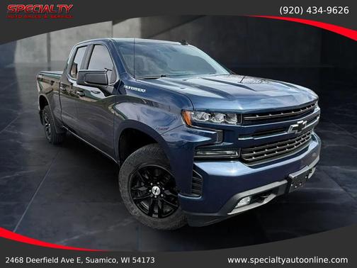 Blue Metallic 2019 Chevrolet Silverado 1500 RST