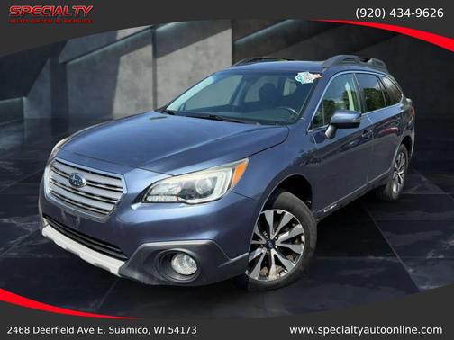 Twilight Blue Metallic 2015 Subaru Outback 2.5i Limited