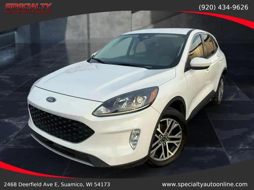 Oxford White 2022 Ford Escape SEL