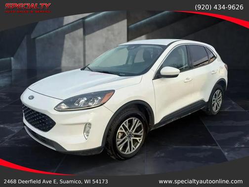 Oxford White 2022 Ford Escape SEL