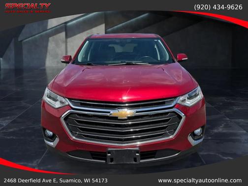 Red Tintcoat 2018 Chevrolet Traverse LT Leather