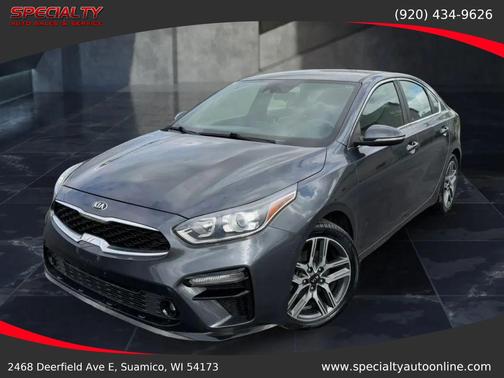Grey 2019 Kia Forte EX