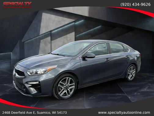 Grey 2019 Kia Forte EX