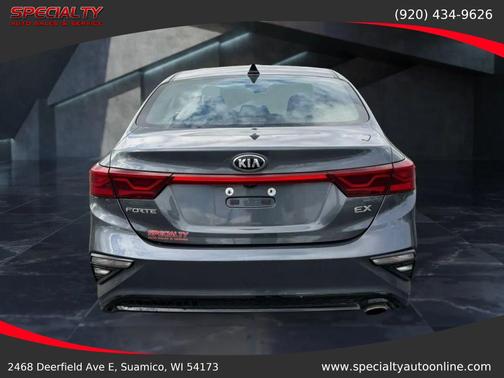 Grey 2019 Kia Forte EX