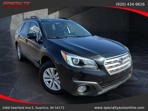 Crystal Black Silica 2017 Subaru Outback 2.5i Premium