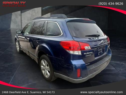 Azurite Blue Pearl 2010 Subaru Outback 2.5 i Limited