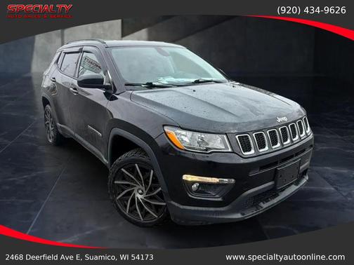 Diamond Black Crystal Pearlcoat 2017 Jeep New Compass Sport