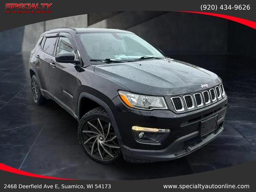 Diamond Black Crystal Pearlcoat 2017 Jeep New Compass Sport