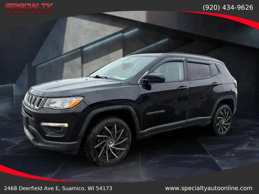 Diamond Black Crystal Pearlcoat 2017 Jeep New Compass Sport