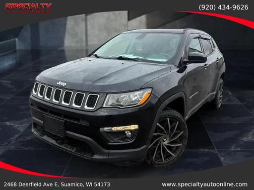Diamond Black Crystal Pearlcoat 2017 Jeep New Compass Sport