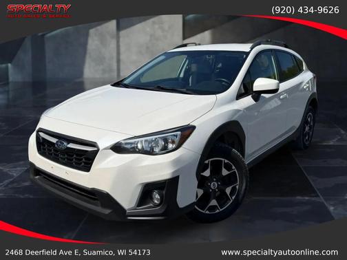 Crystal White Pearl 2018 Subaru Crosstrek 2.0i Premium