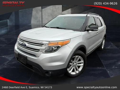 Ingot Silver 2015 Ford Explorer XLT