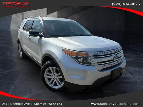 Ingot Silver 2015 Ford Explorer XLT