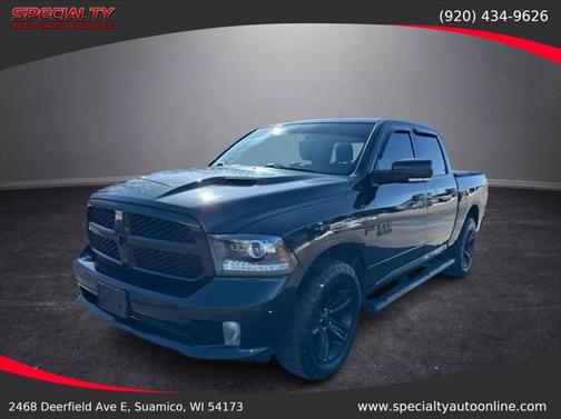 2017 RAM 1500 Night Crew Cab 4x4 5'7' Box
