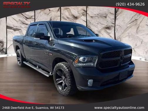 2017 RAM 1500 Night Crew Cab 4x4 5'7' Box