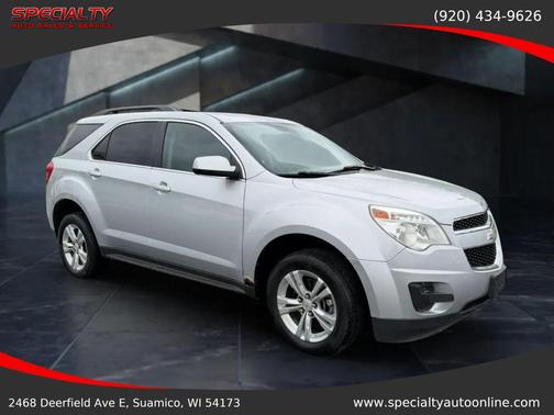 Silver Ice Metallic 2011 Chevrolet Equinox LT