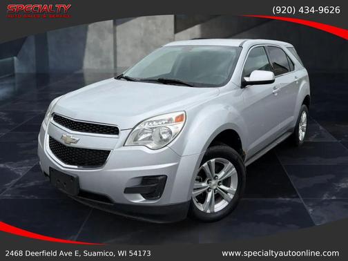 Silver Ice Metallic 2011 Chevrolet Equinox LT