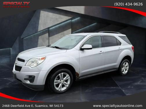 Silver Ice Metallic 2011 Chevrolet Equinox LT