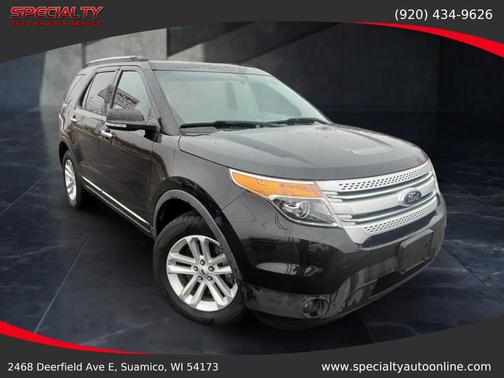 Tuxedo Black Metallic 2015 Ford Explorer XLT