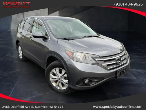Gray 2014 Honda CR-V EX