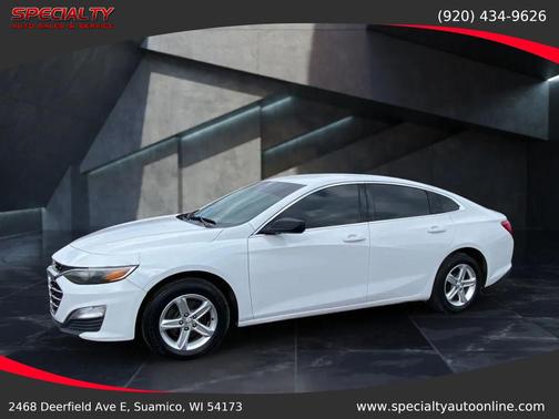 Summit White 2020 Chevrolet Malibu 1LS