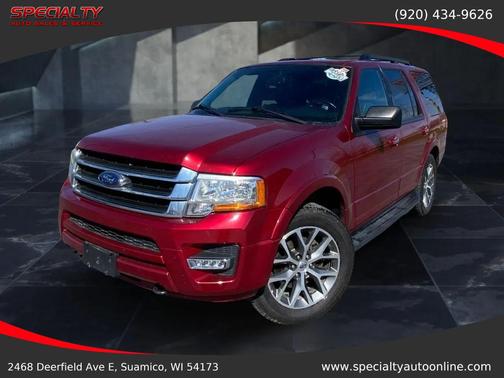 Ruby Red Metallic 2016 Ford Expedition XLT