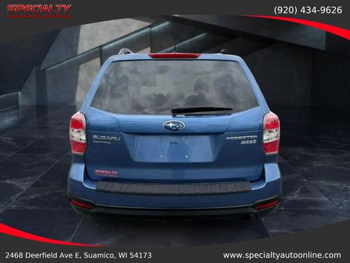 Quartz Blue 2015 Subaru Forester 2.5i Premium
