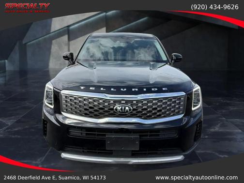 Ebony Black 2021 Kia Telluride LX
