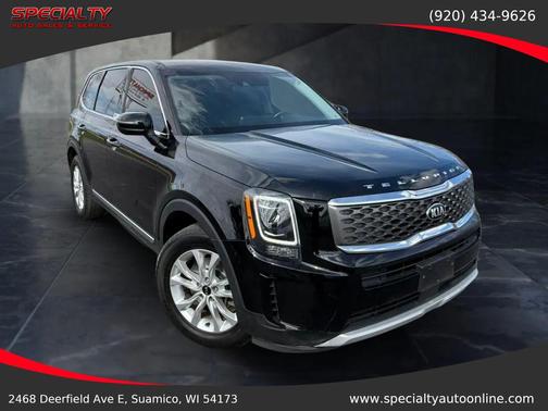 Ebony Black 2021 Kia Telluride LX