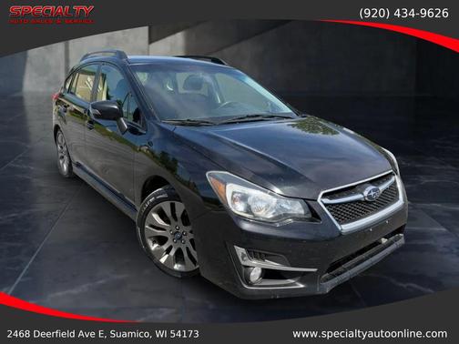 Crystal Black Silica 2015 Subaru Impreza 2.0i Sport Premium