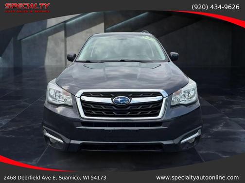 Dark Gray Metallic 2018 Subaru Forester 2.5i Limited