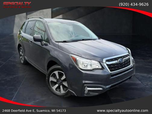 Dark Gray Metallic 2018 Subaru Forester 2.5i Limited