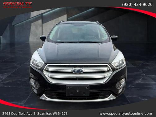 Shadow Black 2018 Ford Escape SE
