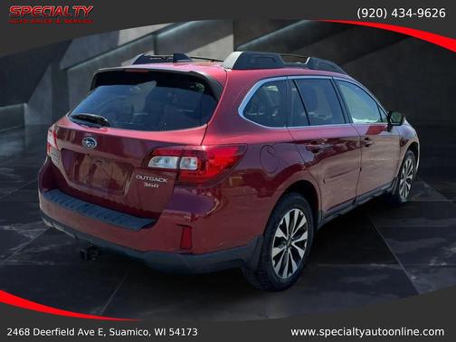 Venetian Red Pearl 2016 Subaru Outback 3.6R Limited