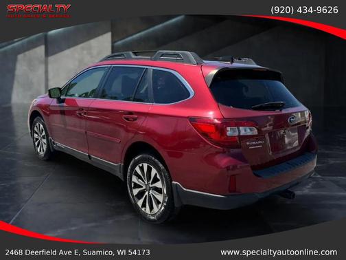 Venetian Red Pearl 2016 Subaru Outback 3.6R Limited