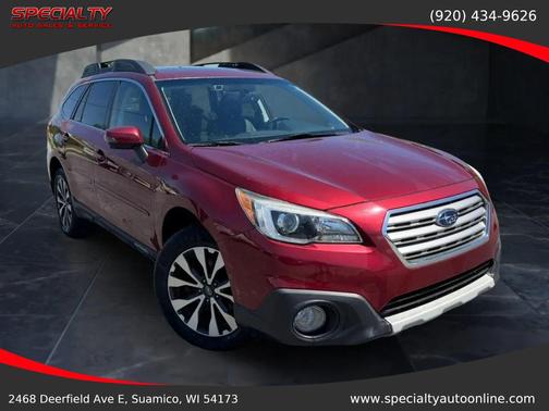 Venetian Red Pearl 2016 Subaru Outback 3.6R Limited