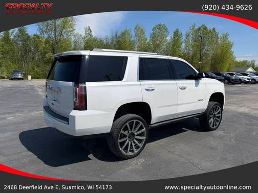 White Frost 2018 GMC Yukon Denali