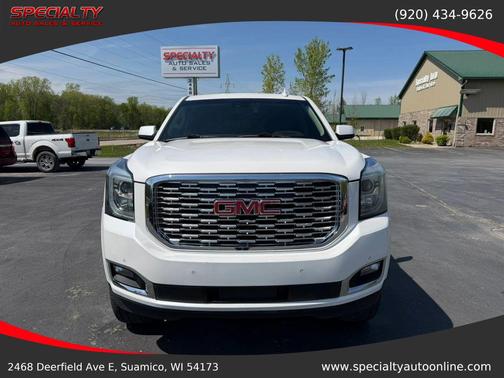 White Frost 2018 GMC Yukon Denali
