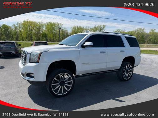 White Frost 2018 GMC Yukon Denali