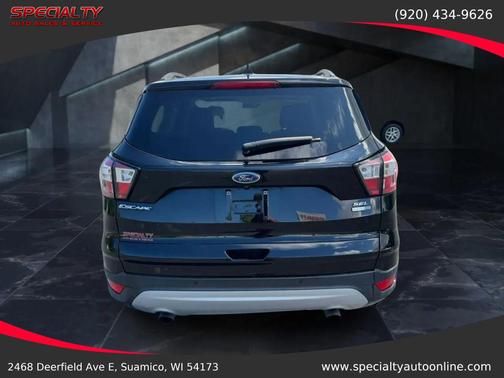 Shadow Black 2018 Ford Escape SEL
