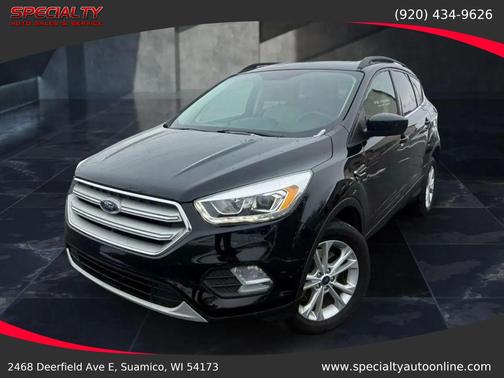 Shadow Black 2018 Ford Escape SEL