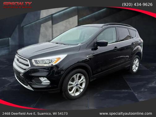 Shadow Black 2018 Ford Escape SEL