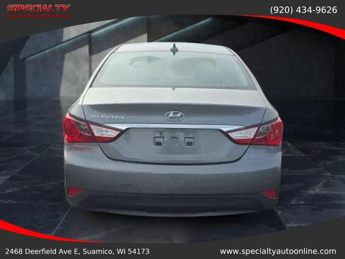 Harbor Gray Metallic 2014 Hyundai SONATA GLS