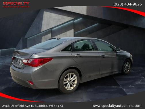 Harbor Gray Metallic 2014 Hyundai SONATA GLS