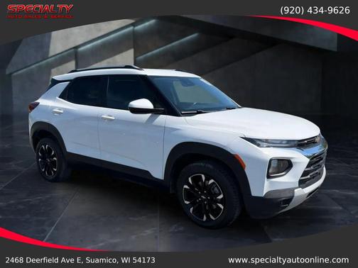Summit White 2023 Chevrolet Trailblazer LT