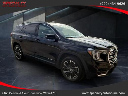 Ebony Twilight Metallic 2022 GMC Terrain SLT