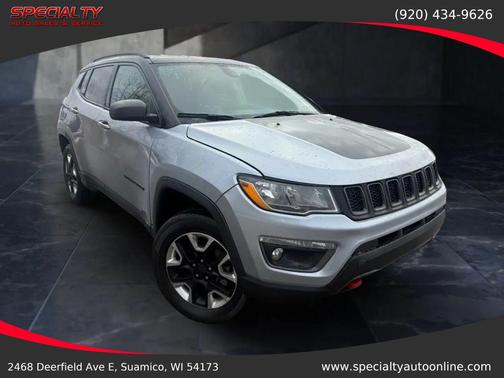 Billet Silver Metallic Clearcoat 2018 Jeep Compass Trailhawk