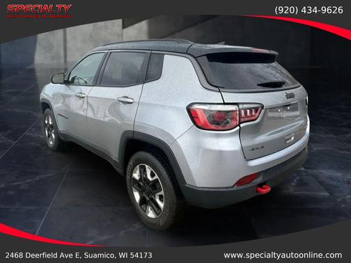 Billet Silver Metallic Clearcoat 2018 Jeep Compass Trailhawk